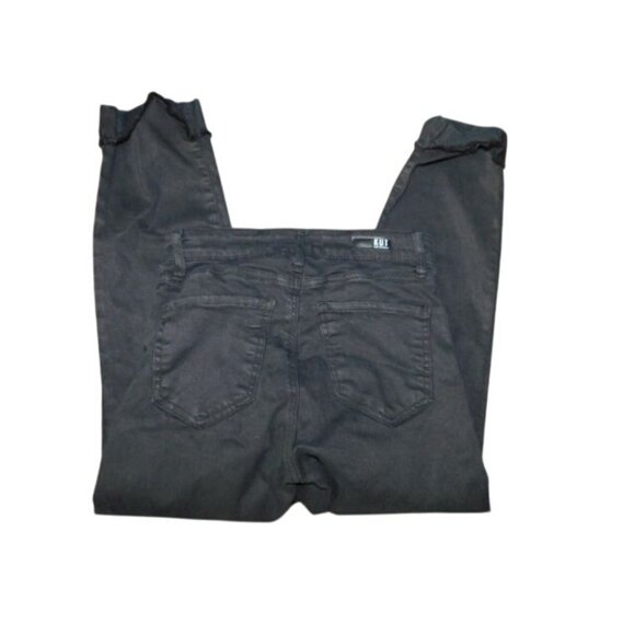 Kut from the Kloth Size 2 Black Amy Crop STRETCH Denim Jeans - Picture 3 of 3